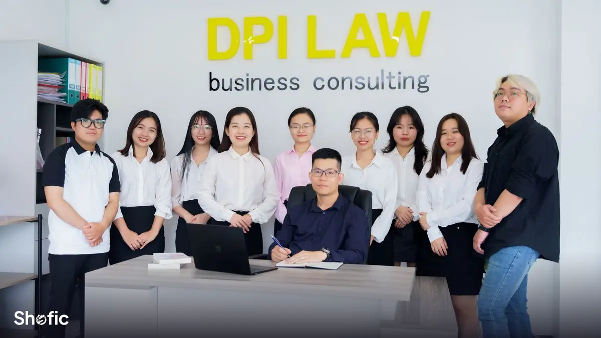 A professional portrait taken in an office