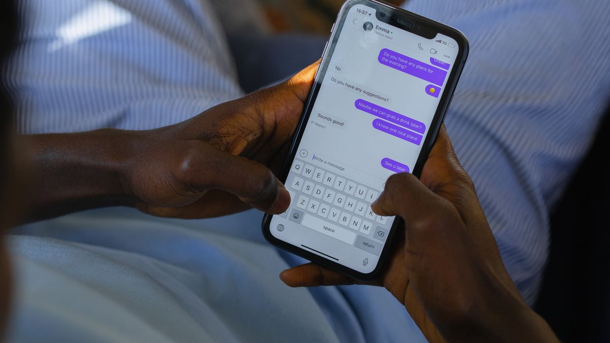 A smartphone showing a busy Telegram channel with a rising member count and post views