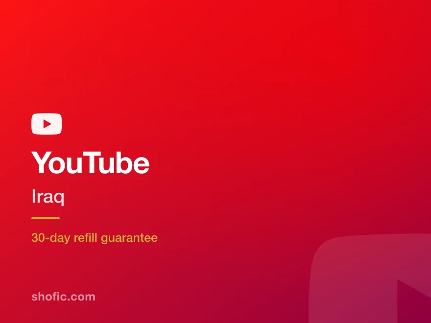 YouTube growth services for accounts in Iraq