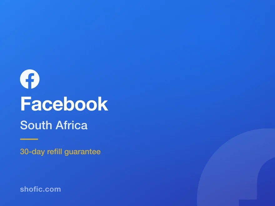 Facebook growth services for accounts in South Africa
