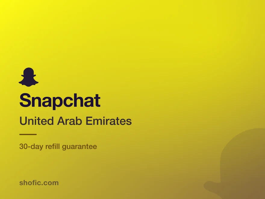 Snapchat growth services for accounts in the UAE