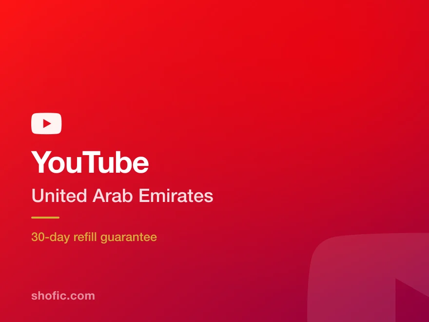YouTube growth services for accounts in the UAE