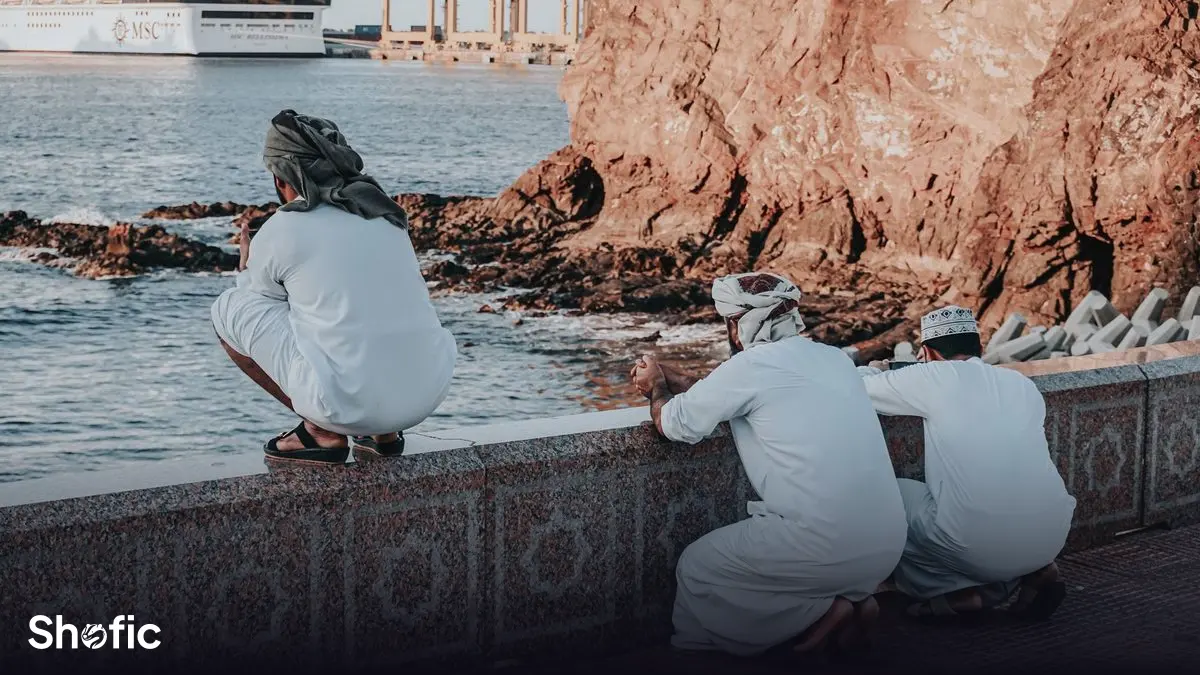 Muscat coastline and old town