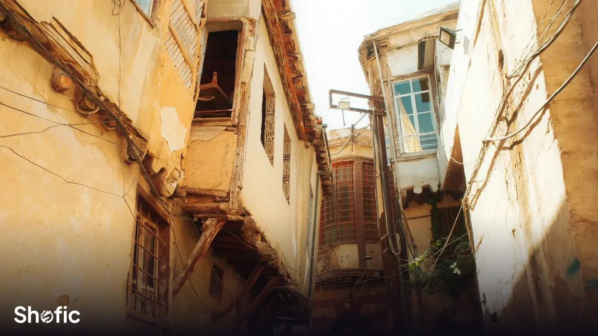 A street in old Damascus